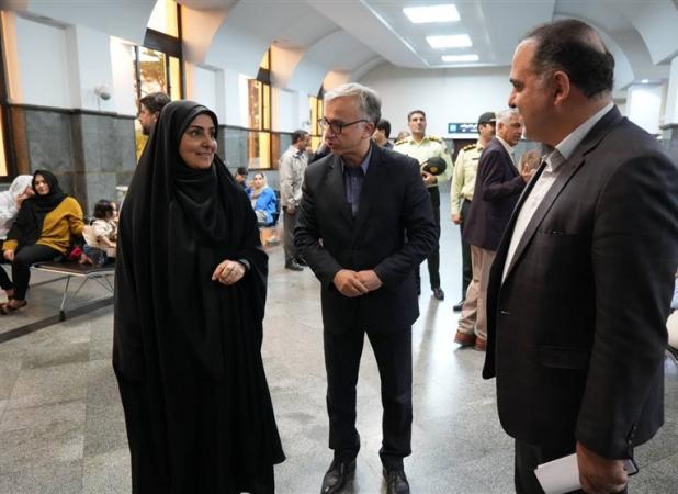 بازدید وزیر راه از نبض تپنده خطوط ریلی ایران